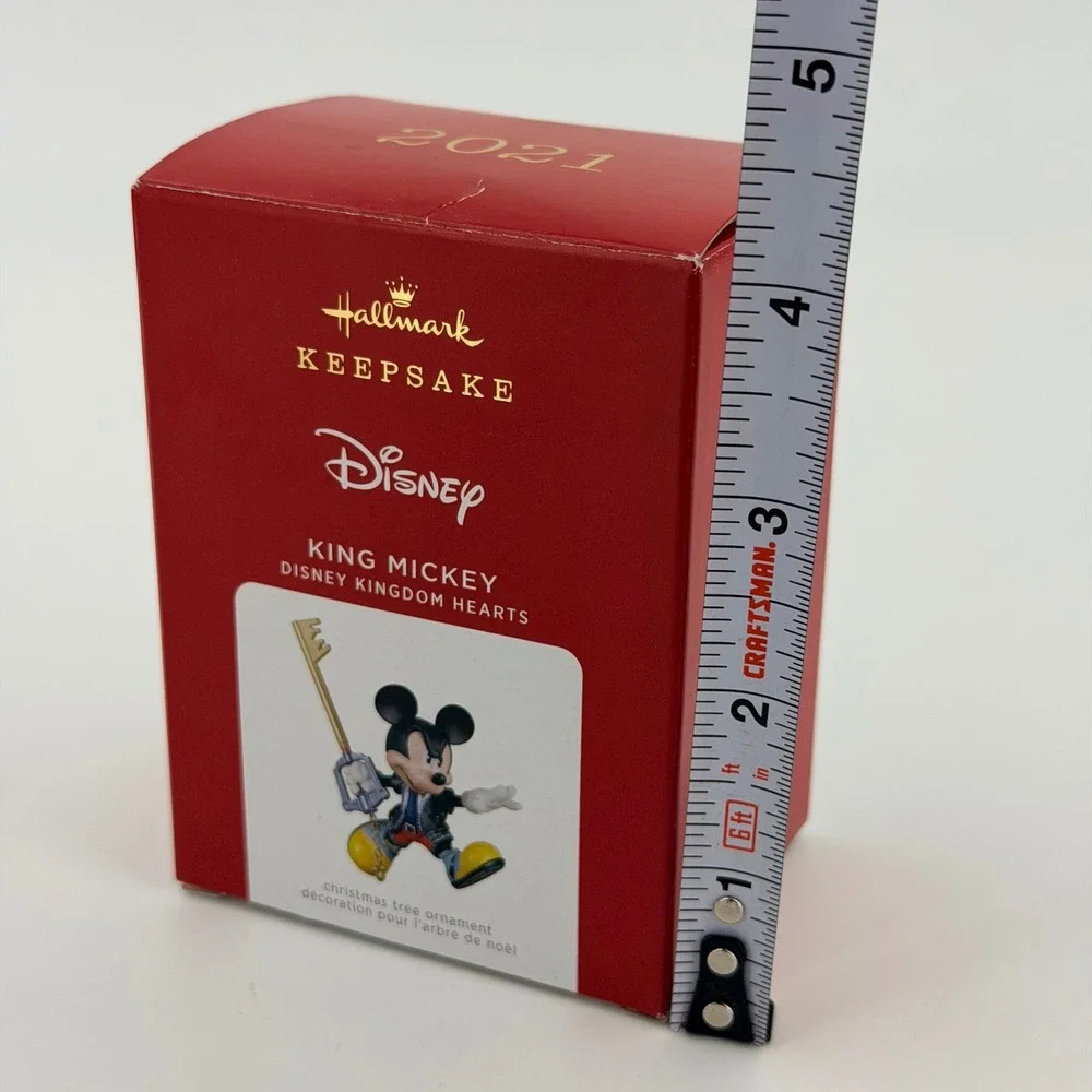 Rare! Hallmark Ornament Excellent‎ Disney Kingdom Hearts King Mickey 2021